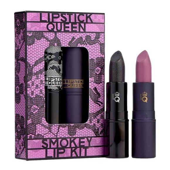 Lipstick Queen Other - Lipstick Queen Smokey Lip Kit - Mauve Sinner and Black Lace Rabbit NEW IN BOX